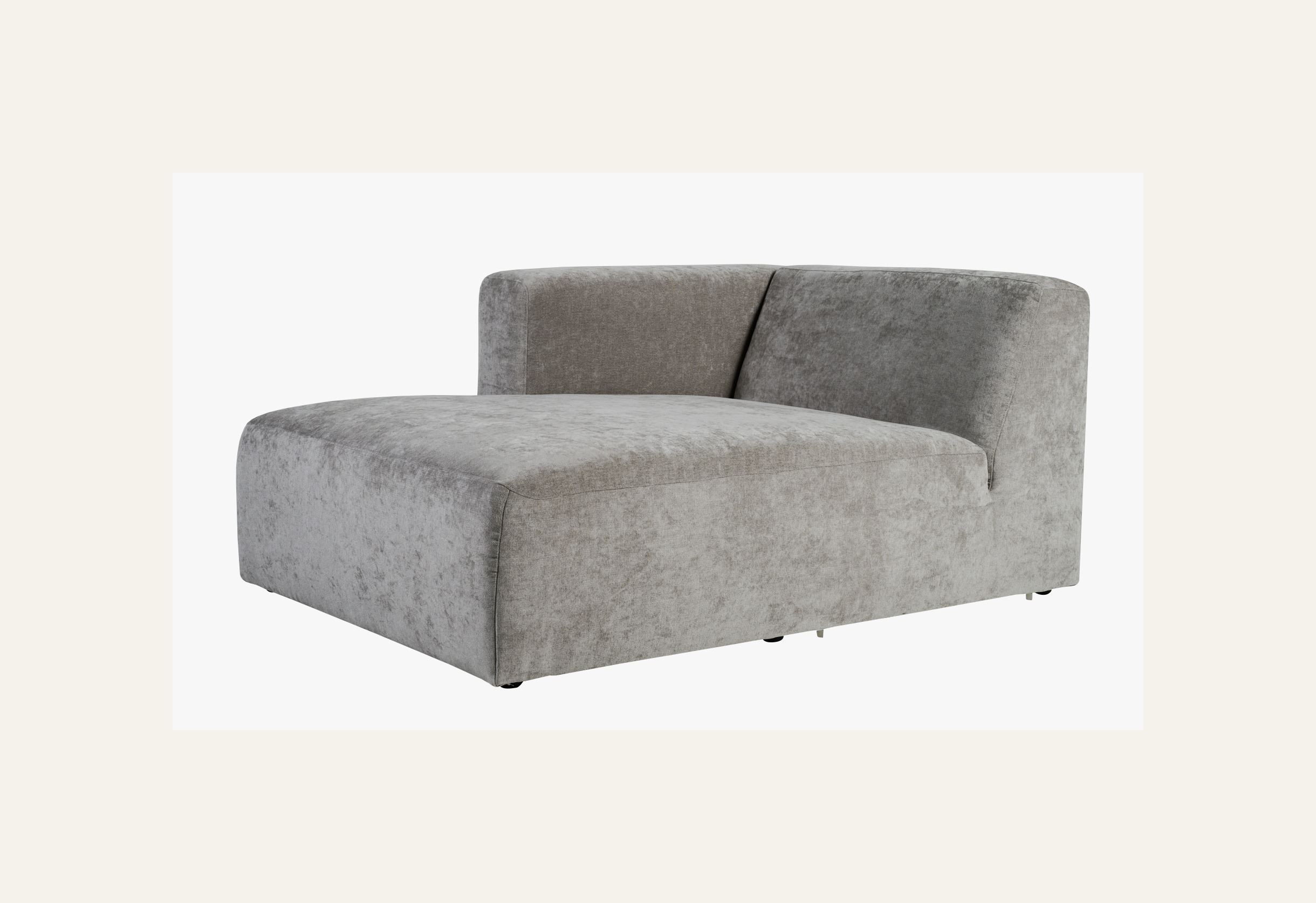 Modulsoffa schäslong vänster grå - 3