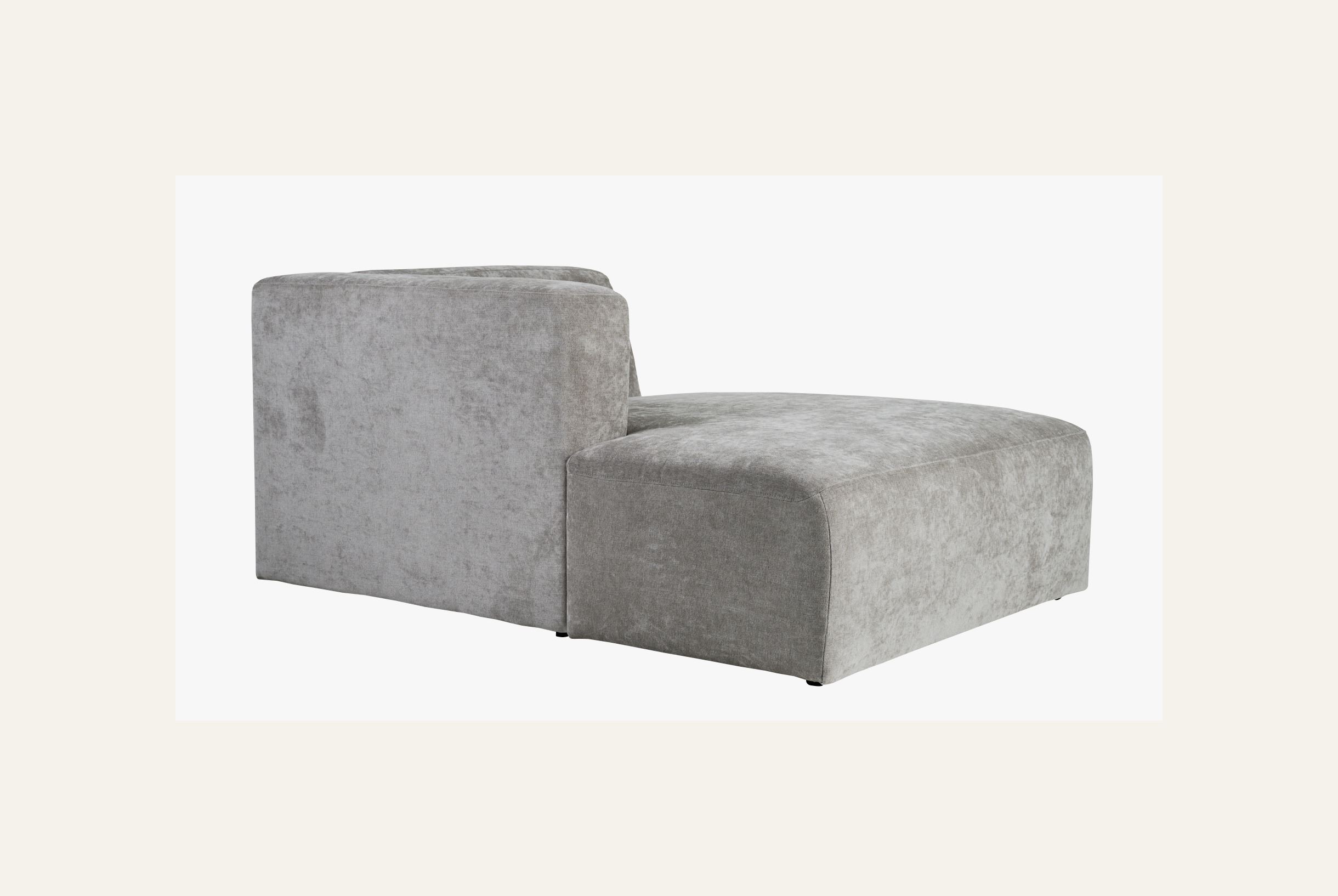 Modulsoffa schäslong vänster grå - 4