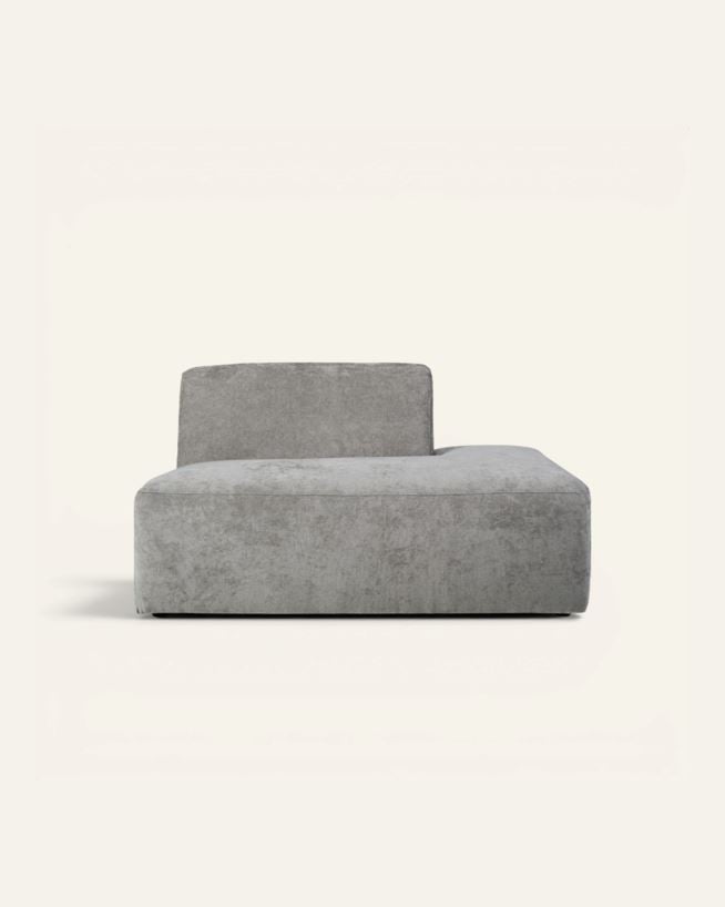 Modul öppen ände höger grå - 134x93x73 cm grå - 1