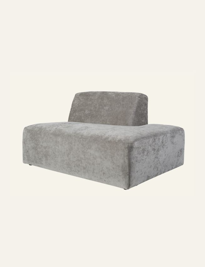 Modul öppen ände höger grå - 6
