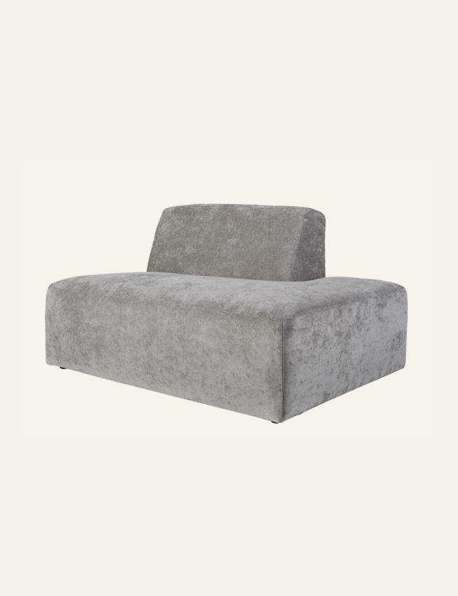 Modul öppen ände höger grå - 3
