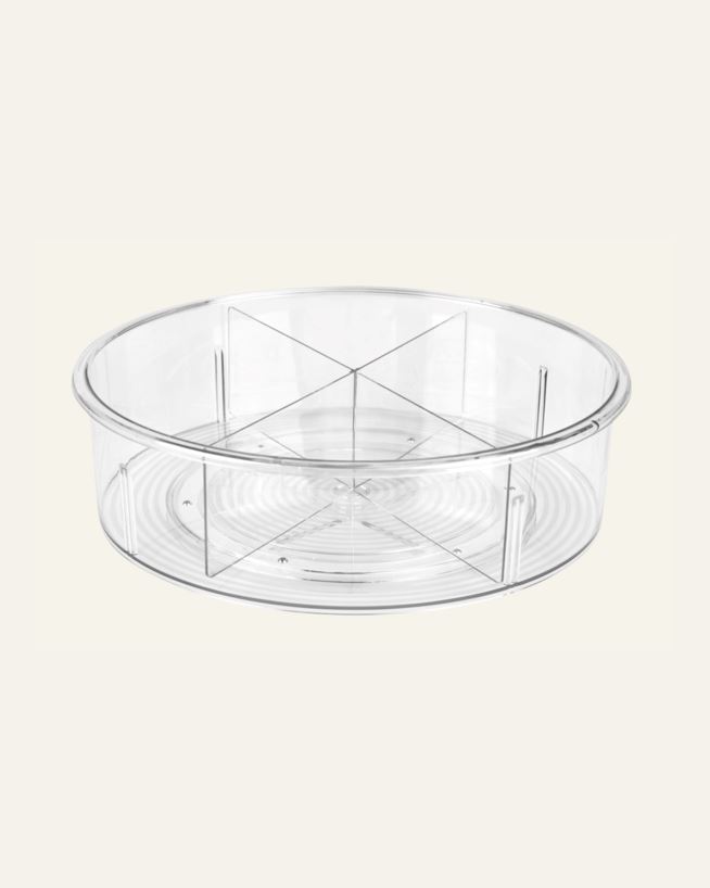 Bricka transparent - 30,3x30,3x9,3 cm transparent - 1