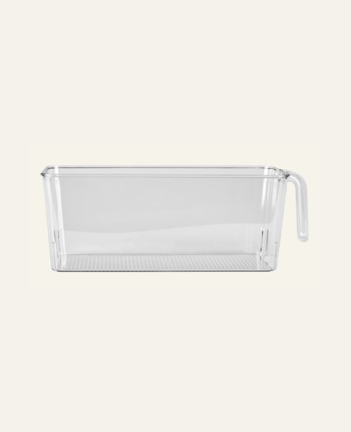 Förvaringslåda transparent - 17,5x30x11 cm transparent - 1