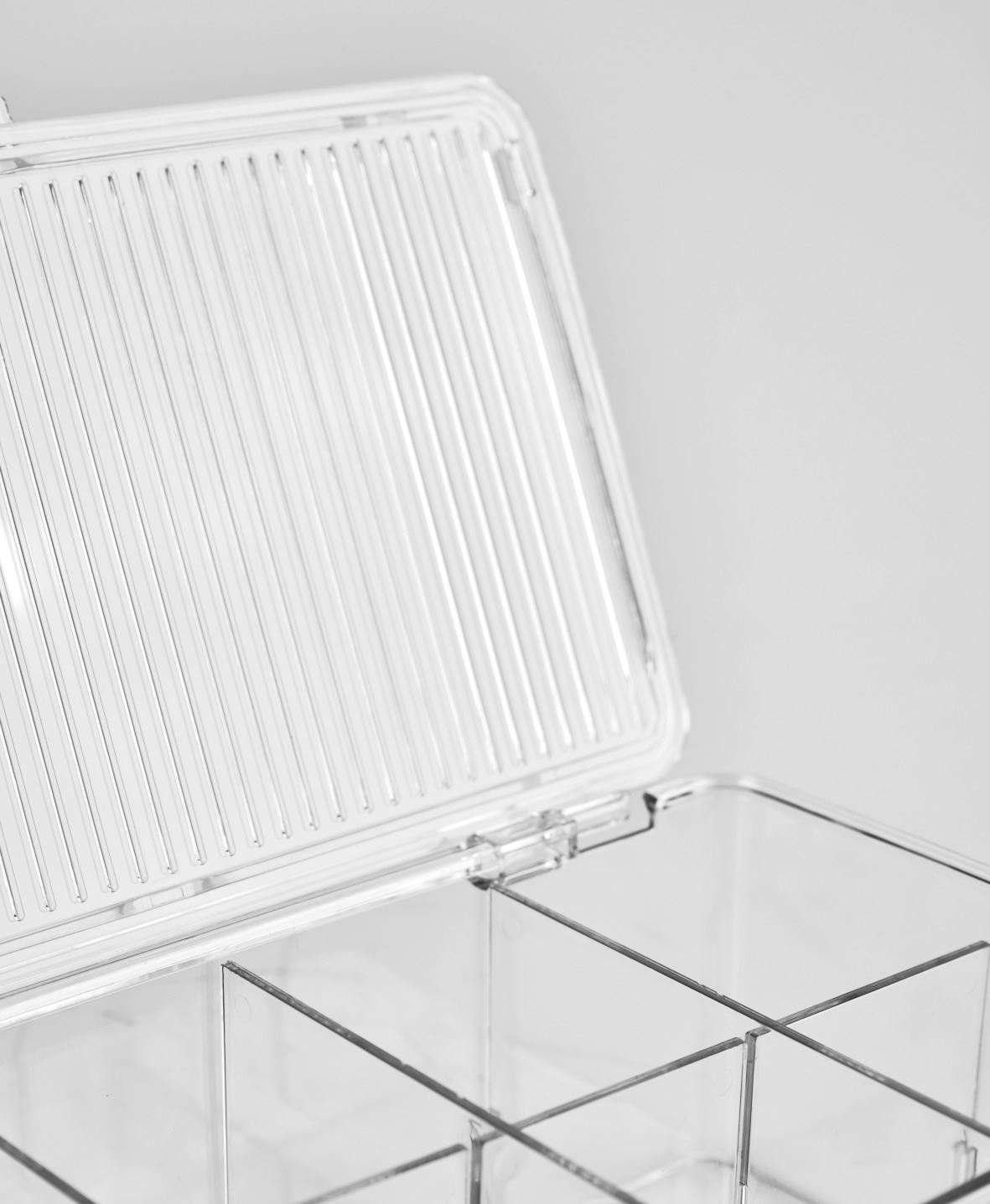 Förvaringslåda transparent - 6