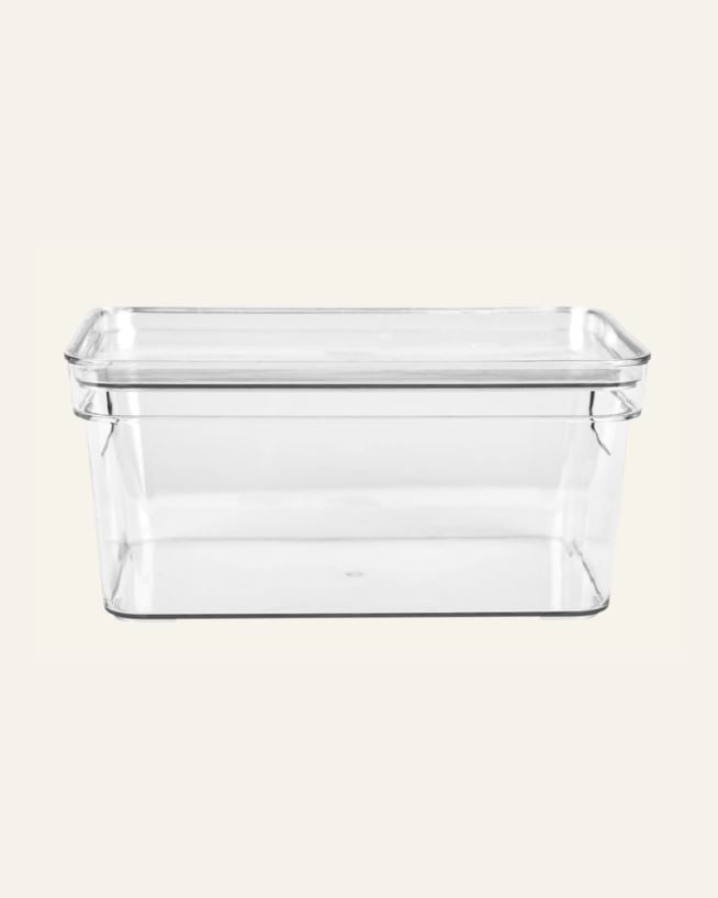 Förvaringslåda transparent - 27x36x22 cm transparent - 1