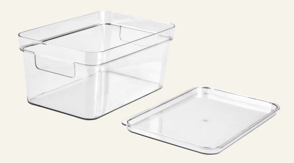 Förvaringslåda transparent - 8
