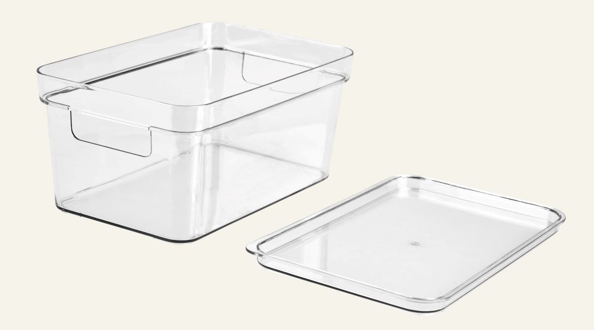 Förvaringslåda transparent - 8