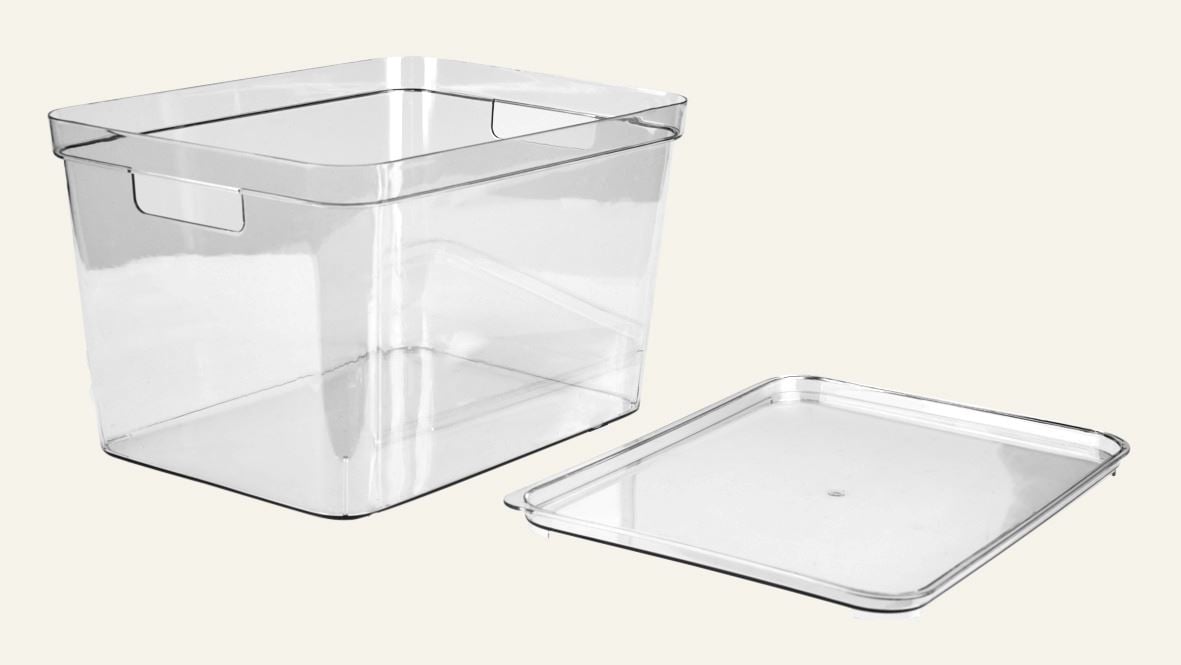 Förvaringslåda transparent - 9