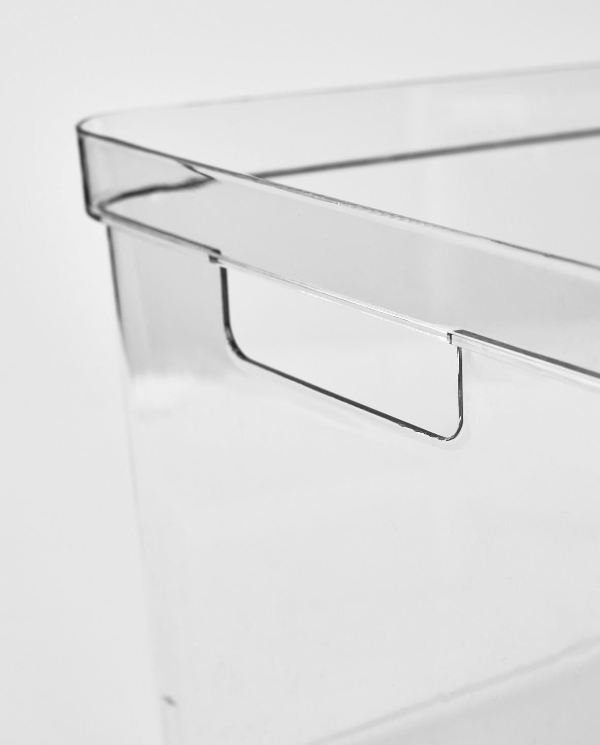 Förvaringslåda transparent - 12