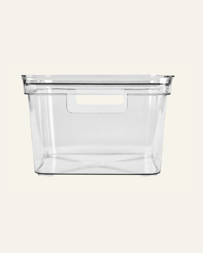 Förvaringslåda transparent - 25x25x15,5 cm transparent - 1