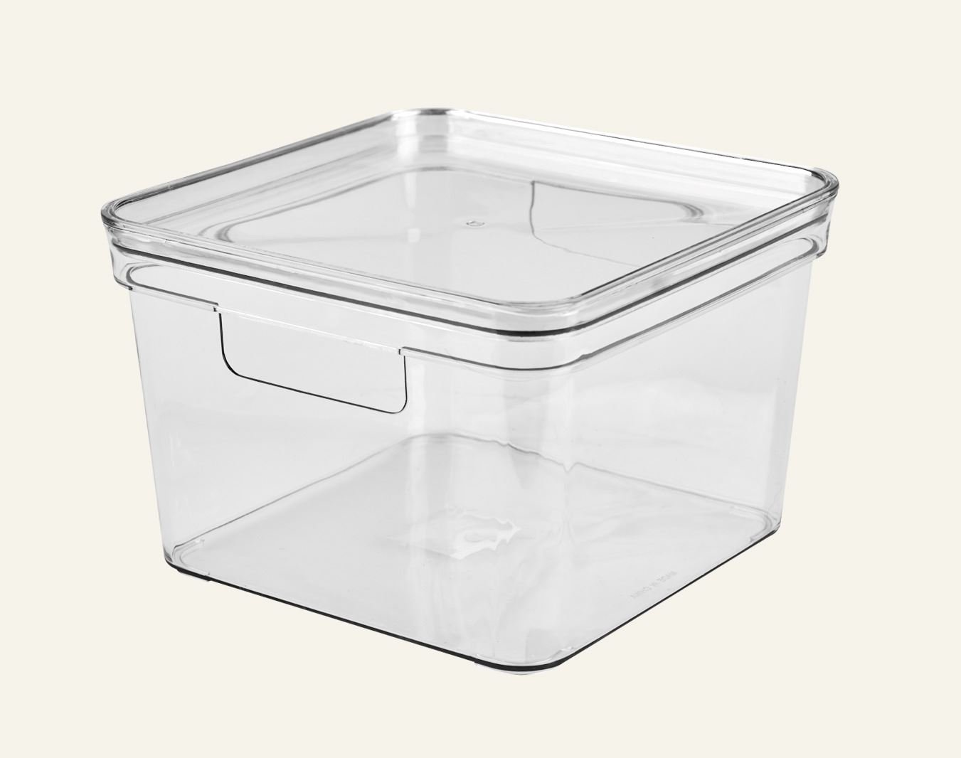 Förvaringslåda transparent - 10