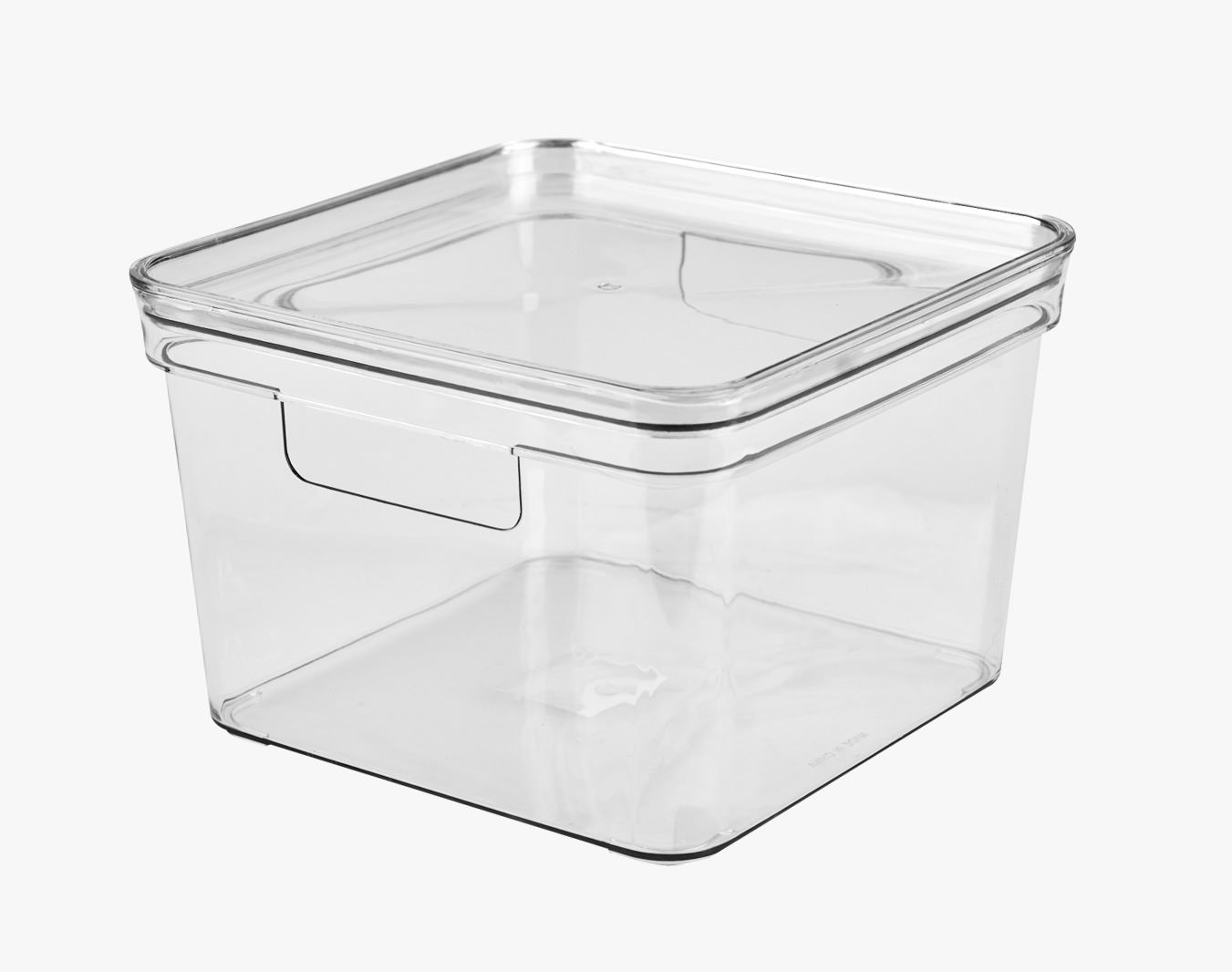 Förvaringslåda transparent - 10