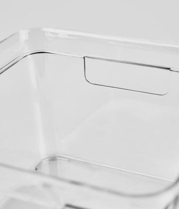 Förvaringslåda transparent - 12
