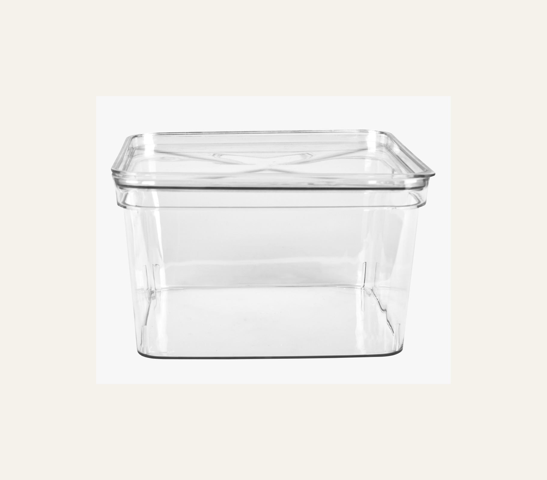 Förvaringslåda transparent - 6