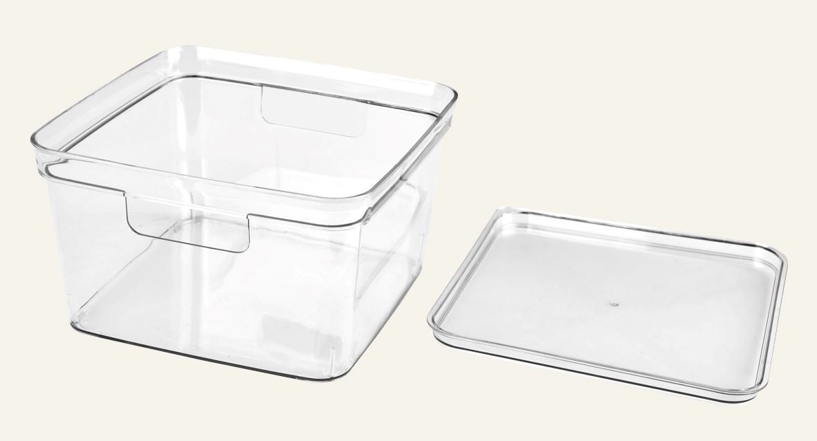 Förvaringslåda transparent - 8