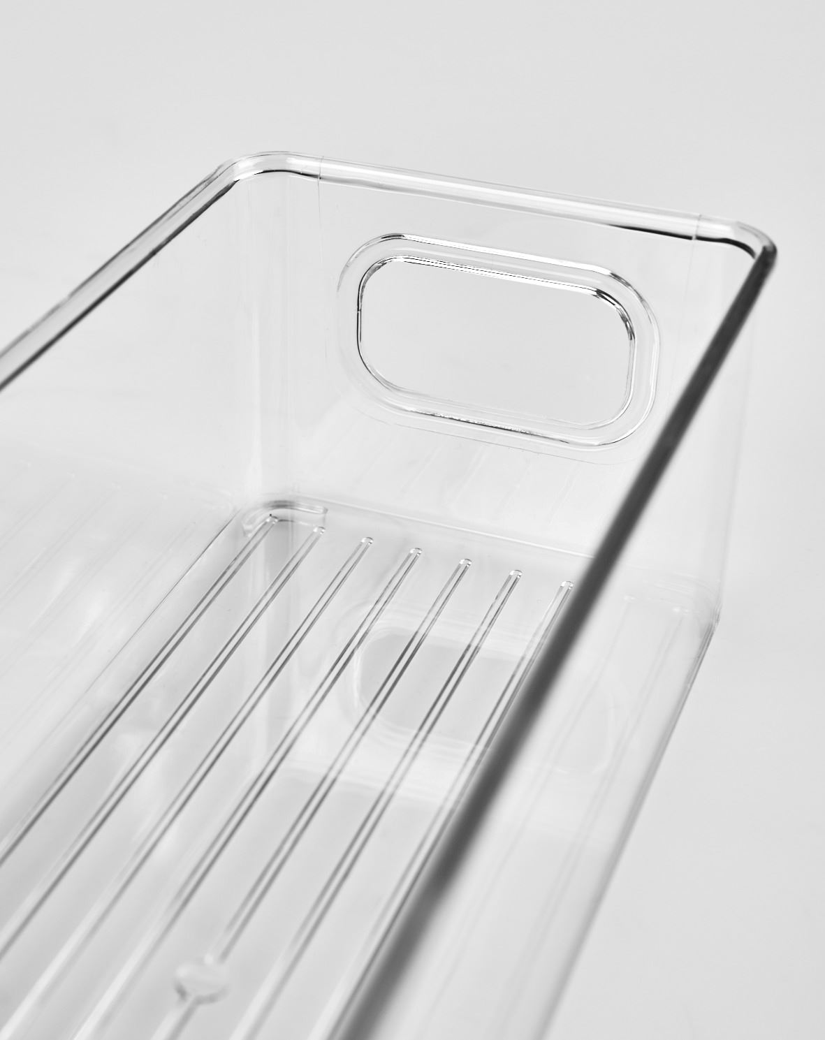 Stapelbar förvaringslåda transparent - 6