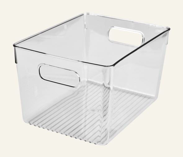 Förvaringslåda transparent - 10