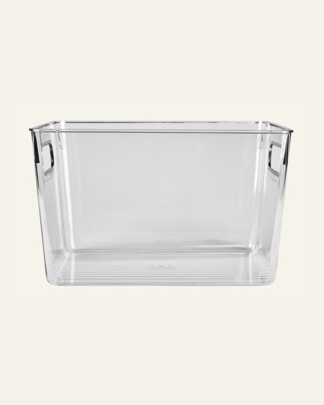 Förvaringslåda transparent - 22x29x17 cm transparent - 1