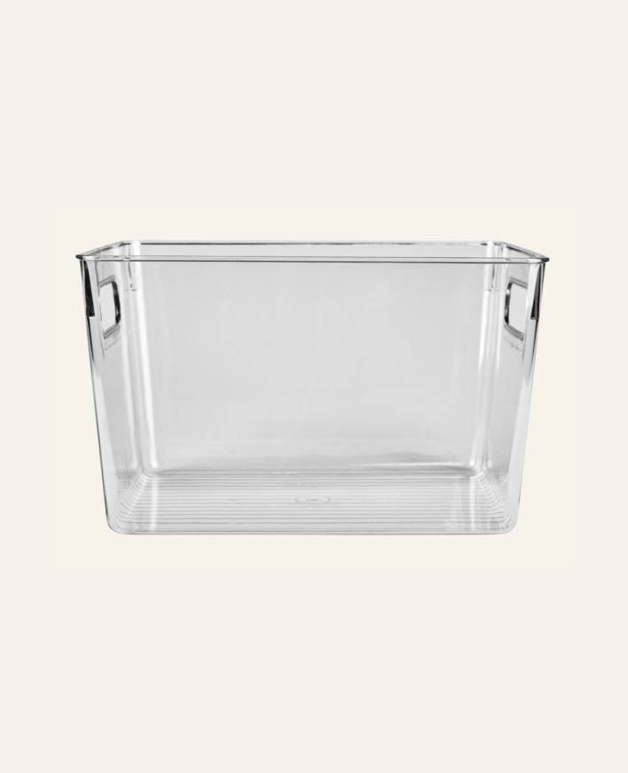 Förvaringslåda transparent - 22x29x17 cm transparent - 1