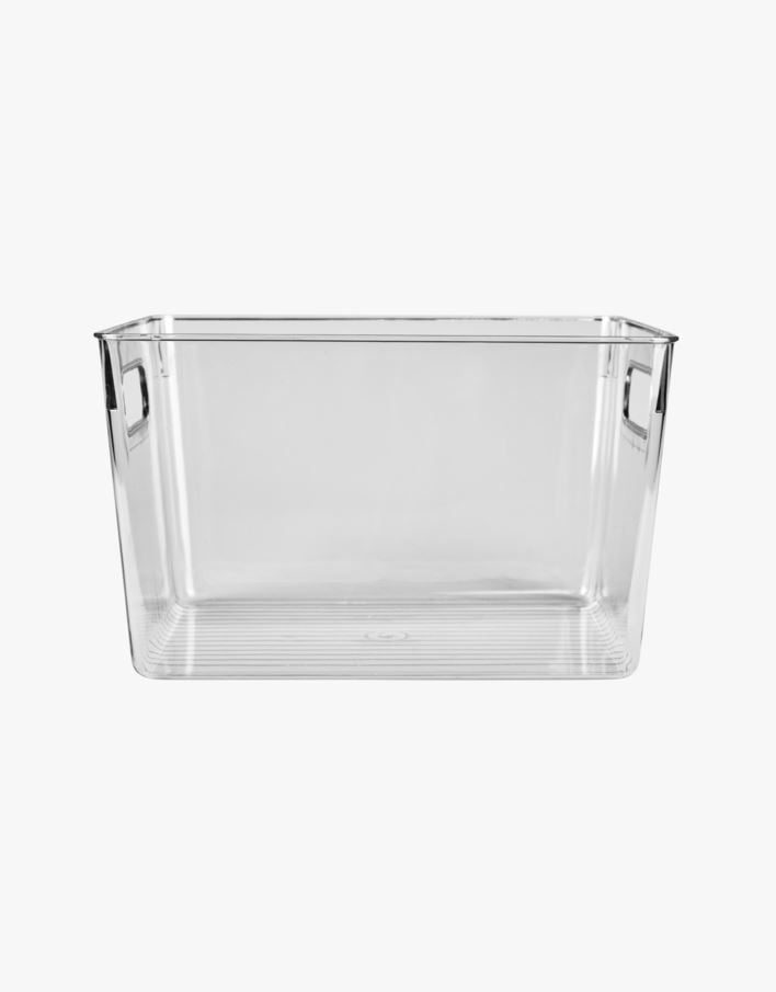 Förvaringslåda transparent - 22x29x17 cm transparent - 1