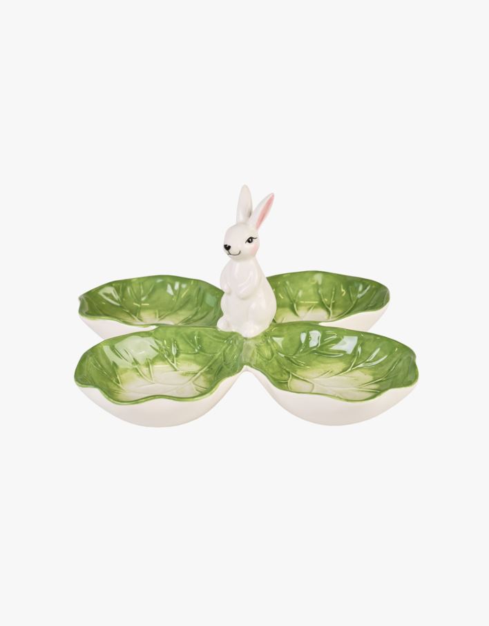 Skål grön - 23,5x23,5x11 cm grön - 1