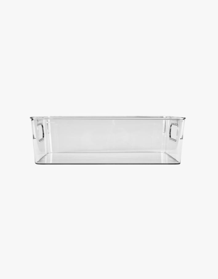 Förvaringslåda transparent - 20x27,5x8,5 cm transparent - 1