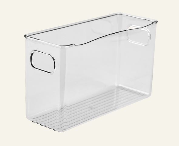 Smal förvaringslåda transparent - 10