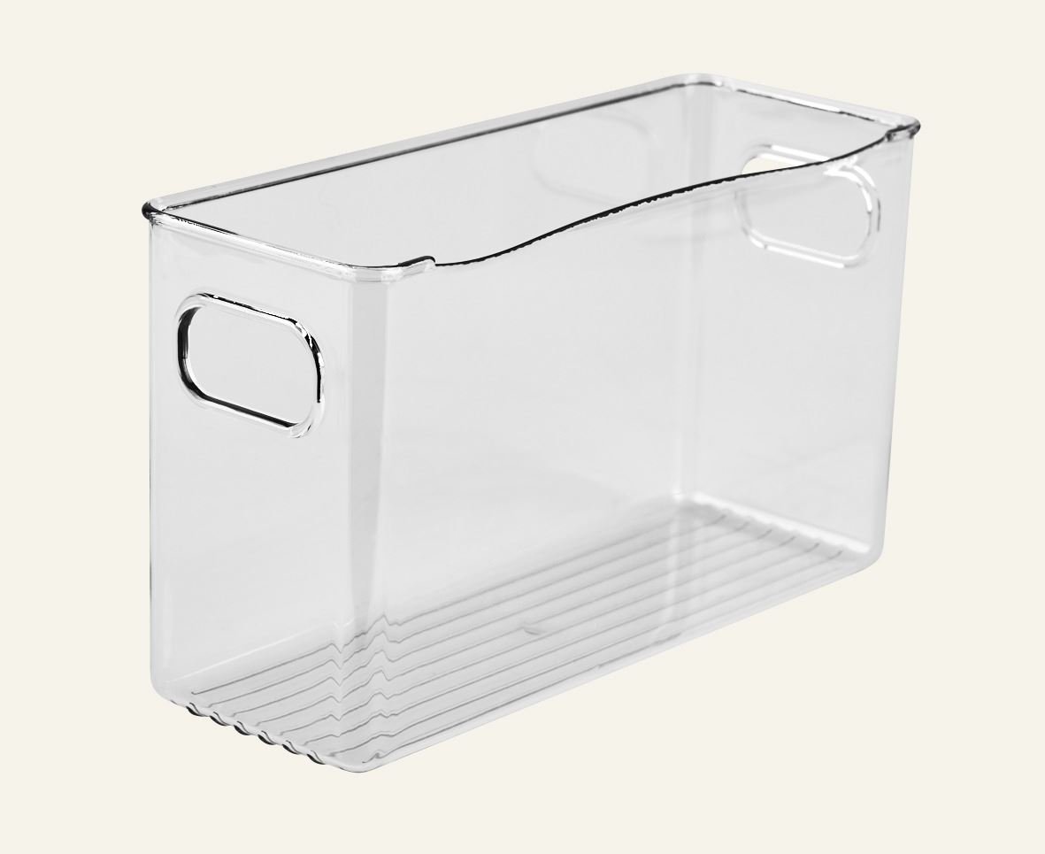 Smal förvaringslåda transparent - 10