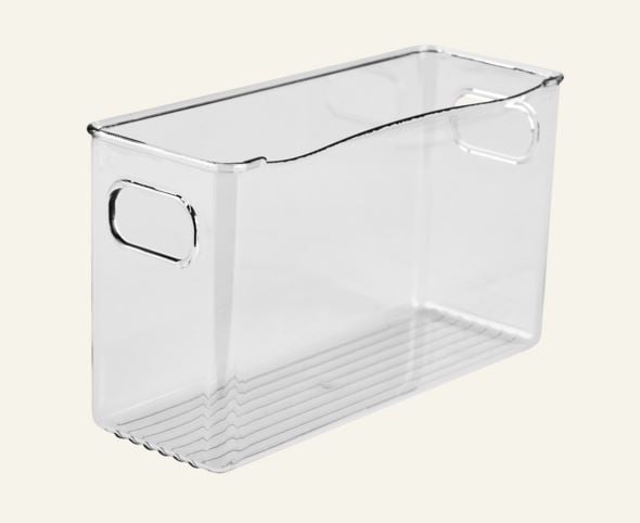 Smal förvaringslåda transparent - 10