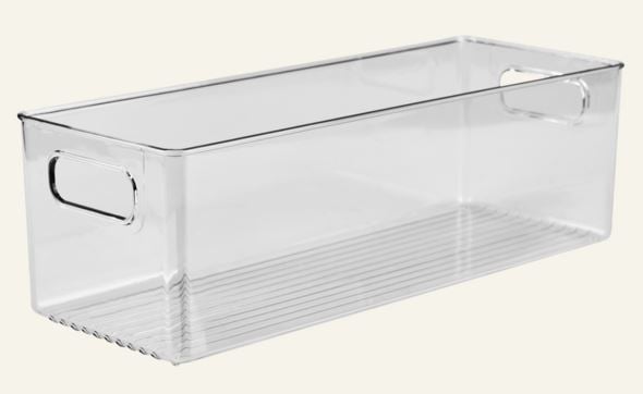 Smal förvaringslåda transparent - 9
