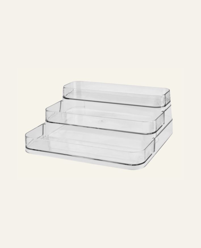 Förvaringsställ transparent - 24,3x26,6x10,3 cm transparent - 1