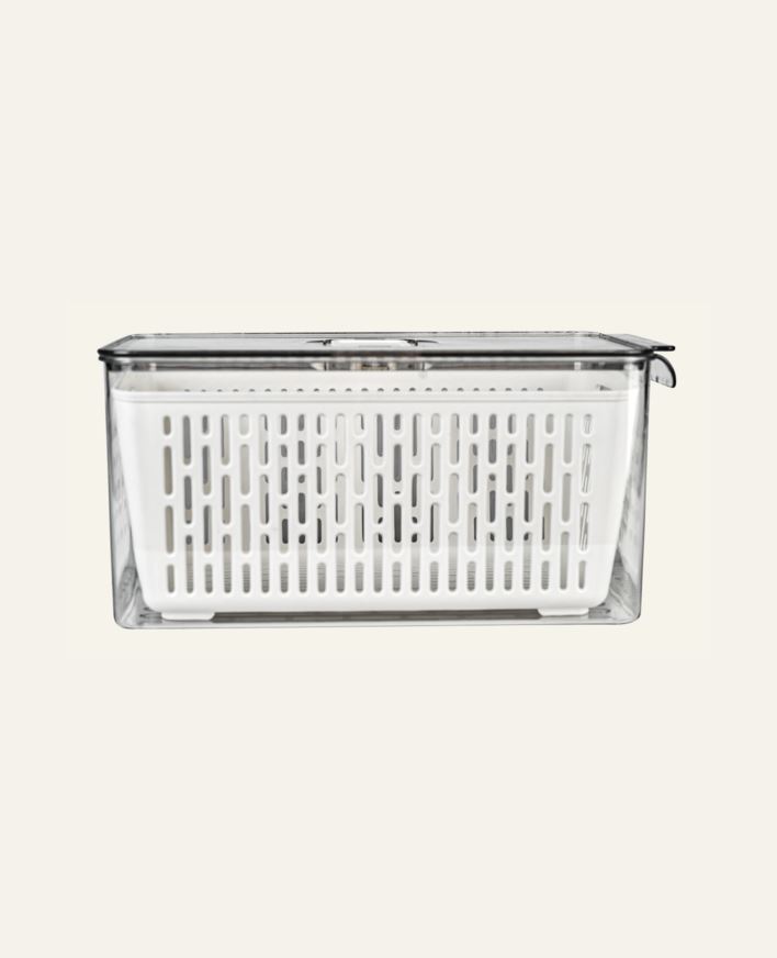 Förvaringslåda offwhite - 21x32,5x15,5 cm offwhite - 1