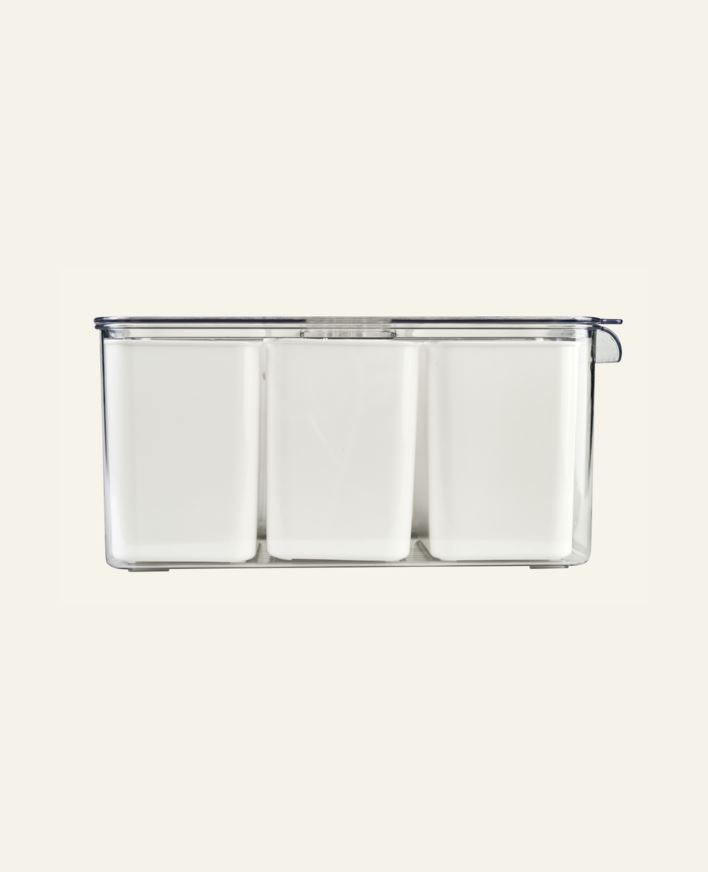 Förvaringslåda offwhite - 16x31,5x14,5 cm offwhite - 1
