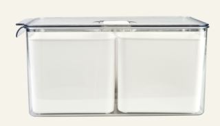 Fresh 4-cell förvaringslåda offwhite