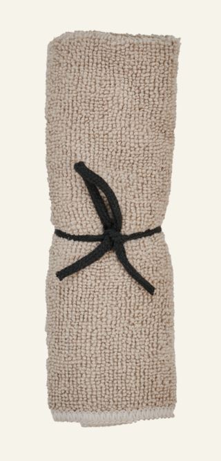 Microfiber tvättlapp ljusgrå