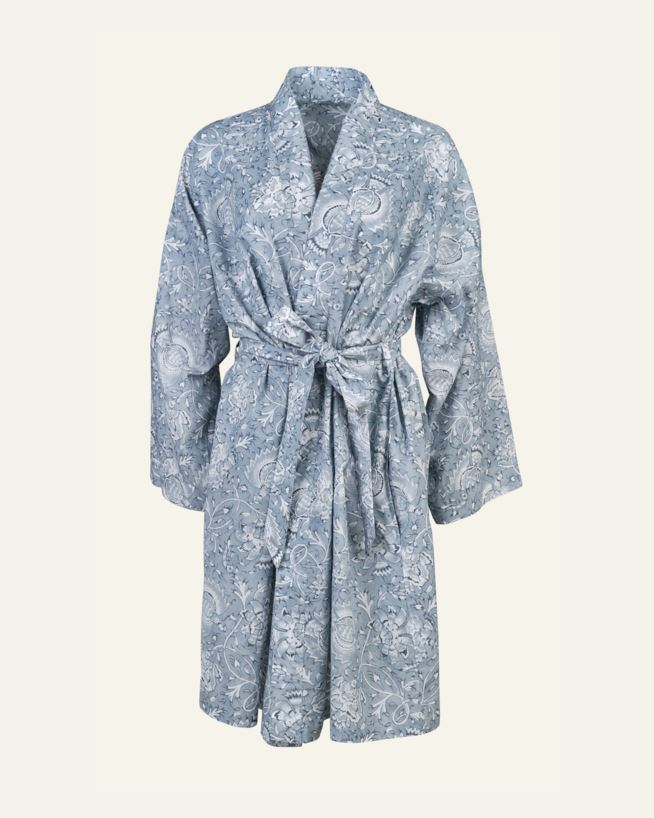 Kimono ljusblå - 75x105 cm ljusblå - 1