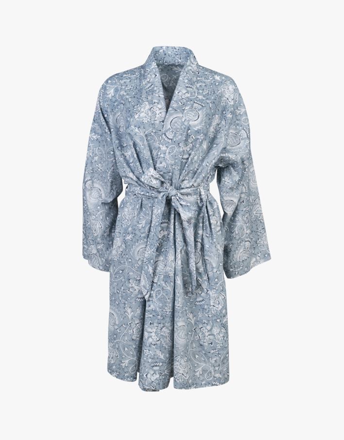 Kimono ljusblå - 75x105 cm ljusblå - 1