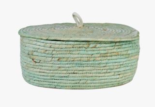 Zahara korg ljusgrön