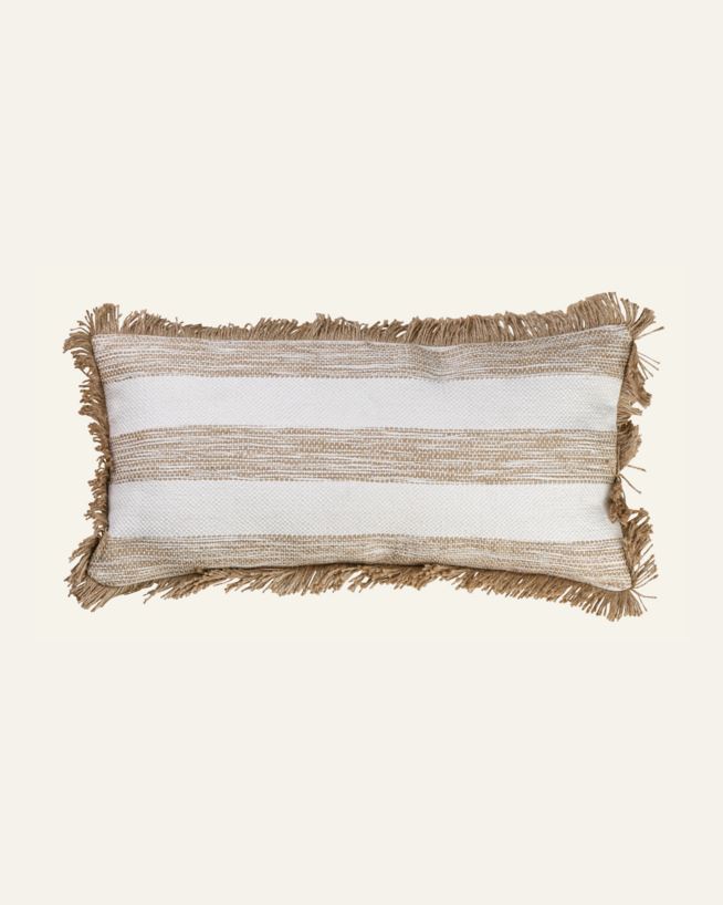 Prydnadskudde natur - 35x70 cm natur - 1