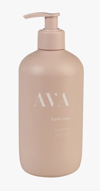 Ava Tangerine Patchouli handtvål rosa