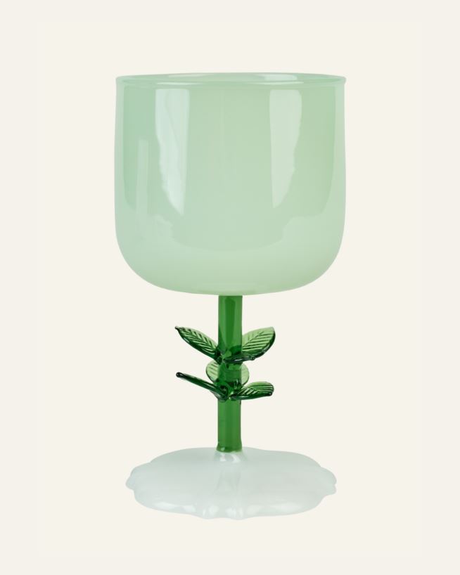 Vinglas grön - 230ml grön - 1