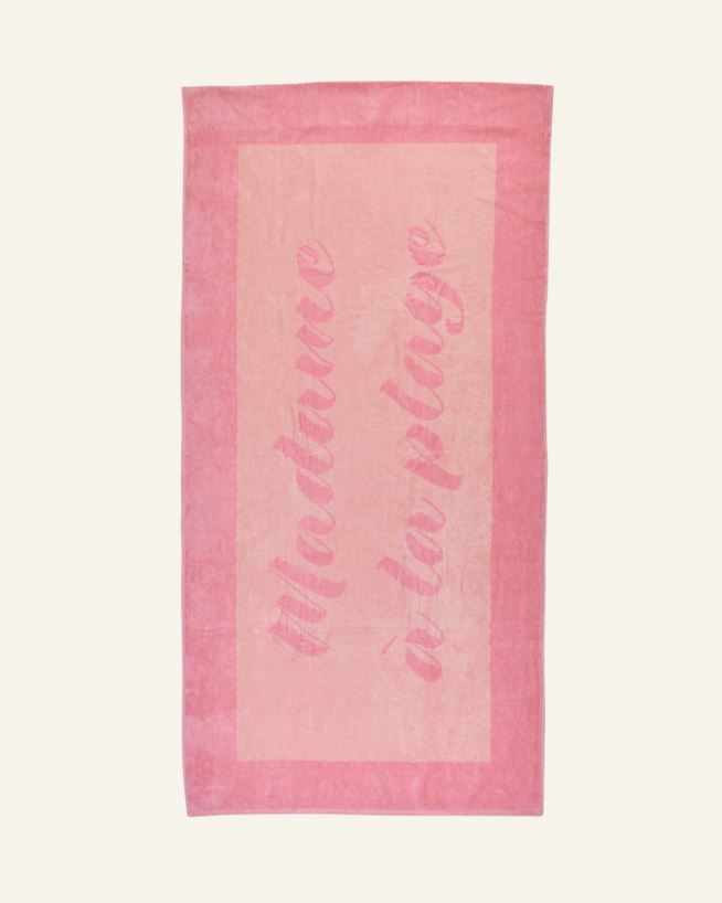 Badlakan rosa - 90x185 cm rosa - 1
