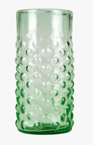 Bubble dricksglas grön