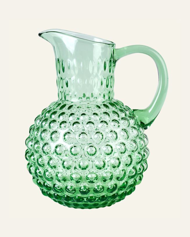 Glaskaraff grön - 2L grön - 1