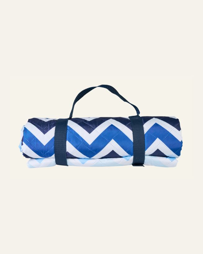 Picknickfilt multi/blå - 135x150 cm multi/blå - 1