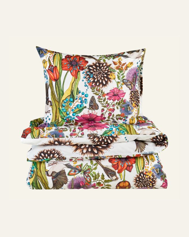Påslakanset i percale multi - 150x210 cm multi - 1
