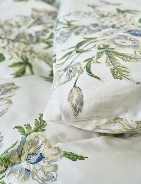 Påslakanset i satin multi/blå - 3