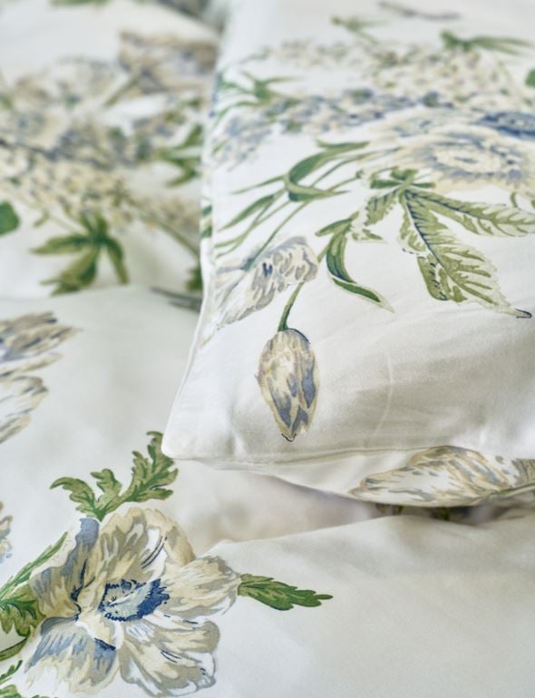 Påslakanset i satin multi/blå - 3