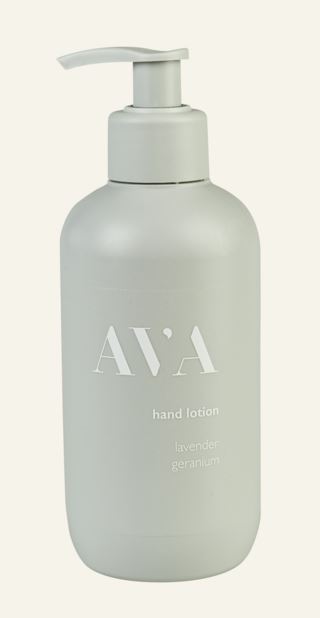 Ava Lavendel Geranium handkräm ljusgrön