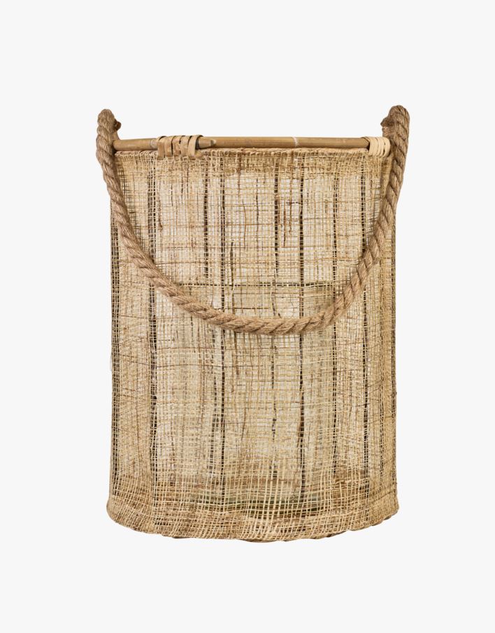 Lykta natur - 26x26x32,5 cm natur - 1